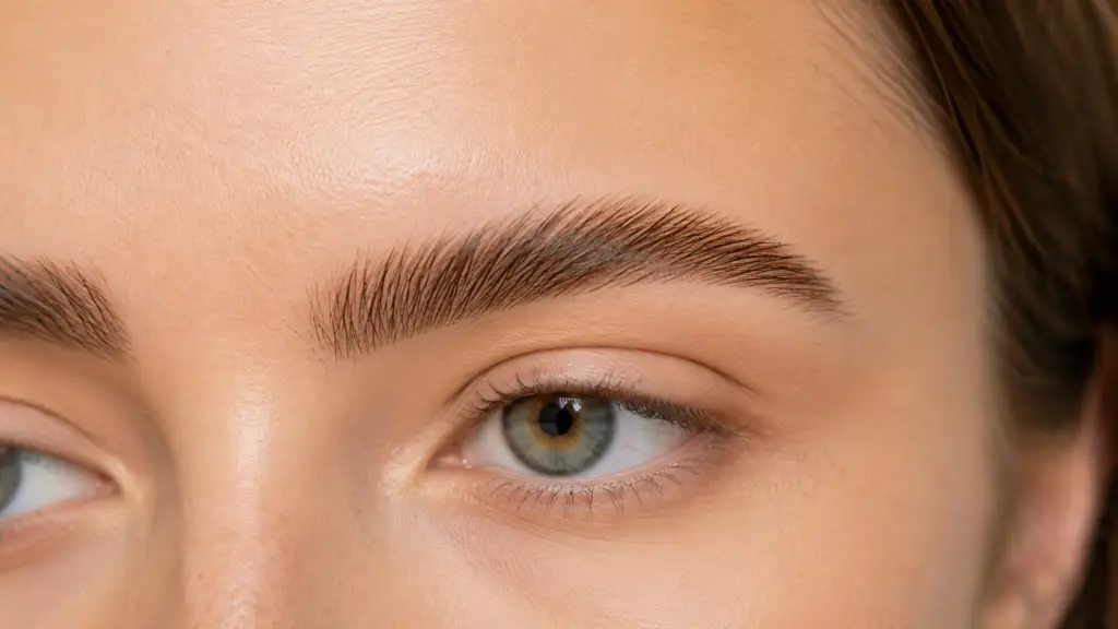 Fluffy Brows og Feathered Brows hos Brows & Beauty i Aarhus med Brow Lift og Brow Lamination for luftige, fyldige og naturligt løftede bryn
