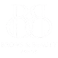Brows & Beauty Aarhus logo for skønhedsklinik i Aarhus C med permanent makeup bryn, Lash Lift, Brow Lift, Brow Lamination og Tooth Gems